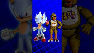 Hyper Sonic Vs Fnaf #Shorts #Edit #Games #Evolution #Sonic #Fnaf