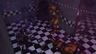 [FNAF C4D SPEED ART] Destroyed Toy Animatronics V2