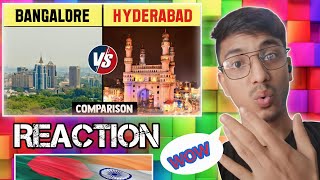 BD REACT🇧🇩🇧🇩| 🇮🇳🇮🇳Bangalore vs Hyderabad Comparison 2022 | Hyderabad vs Bangalore City |