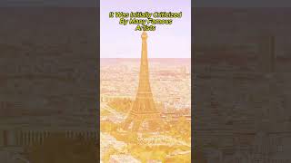 "Unbelievable Facts About the Eiffel Tower You Didn't Know!" #amazingfacts #didyouknow #eiffeltower