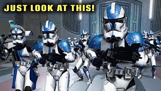 Star Wars Battlefront 2 (2005) Remaster Mod - Clone Troopers vs Battle Droids | Best ULTRA Graphics