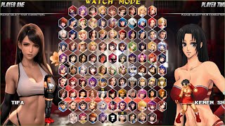 The Queen of Fighters Ultimate + Character Selection Screen - Gameplay