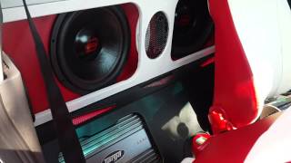 Opel Corsa Utility audio system custom built by Violet Electronics