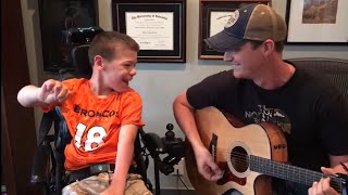 Songs with Kaden - (I know, not horses) #thefray  #acousticcover #cp #cerebralpalsy