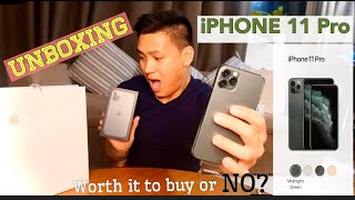 iPhone 11 Pro Unboxing- Set up and Review (MapapaWow o Mapapa Aww?) New Slofie & Night Camera Test!