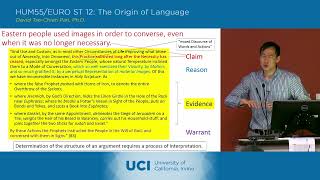 The Origin of Language - 5-2 - William Warburton, The Divine Legation of Moses - Lecture