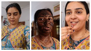 Instant glow face mask | घर का बना हुआ फेस पैक #diy #dailyvlog #skincare #vlogs