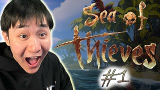 WE'RE PLAYING SEA OF THIEVES TRYING TO GET 1 MILLION GOLD AS A BEGINNER