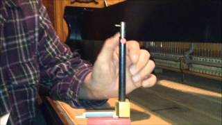 Adjusting the Under Levers - Part 2 - Bill The Piano Tuner