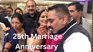 25th Wedding Anniversary Celebration||Silver Jubilee||Niece’s