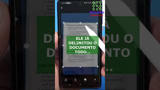 TRUQUES PARA DIGITALIZAR DOCUMENTOS NO CELULAR #SHORTS #camscanner #digitalizardocumentos