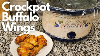 Crocktober | Crockpot Buffalo Wings | 1 Crockpot Meal Every Sunday in October