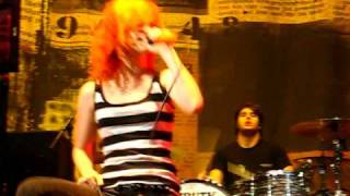 Paramore "Misery Business" Live Front Row on 2009 Tour in Orange County/Irvine  8/2/09