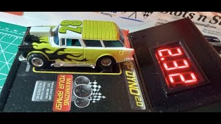 Tyco Slot Cars - Tyco Tuesday - Episode 15 - #28  55` Chevy Nomad WHT-YEL-BLK