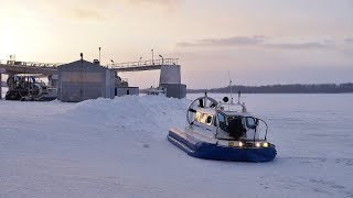 Путешествие в Самару. На маршрутке на воздушной подушке через Волгу. Пивной завод.