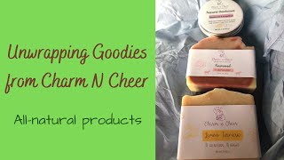 Opening Soap & Deodorant Package from Charm N Cheer!