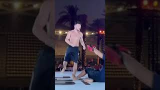 Petr Yan Makes Fun of Kneeing Aljo in Open Workout #shorts