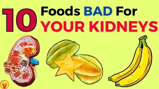 10 Foods BAD For Your KIDNEYS | These Foods Can DAMAGE and DESTROY Your Kidney Health | VisitJoy