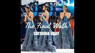 CATRIONA GRAY CRIED DURING HER LAST WALK PLUS THE NETIZENS LAST SAY