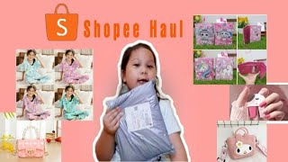 Shopee Haul Kebutuhan Anak Perempuan | Murah