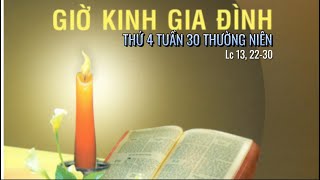 THỨ 4 TUẦN 30 TN 30/10/2024