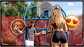 1v1 S.T.R.I.P. BASKETBALL VS MY GIRLFRIEND Pt2