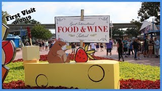 First trip to Epcot Food and Wine Festival 2019