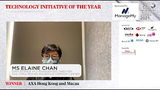 Technology Initiative of the Year - AXA Hong Kong and Macau