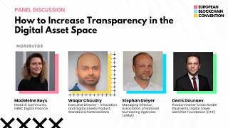 How to Increase Transparency in the Digital Asset Space | European Blockchain Convention 9