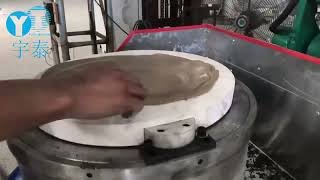 Oval ceramic plate  special shapes making machine