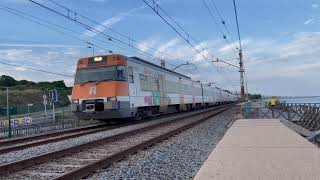 TRAINSPOTTING - TRENES PITANDO EN EL MASNOU (R1 - BARCELONA)