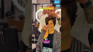 Curtinho BELÍSSIMO - O que vc achou? #shorts #hair #haircut #shorthair #hairstyle #cabelocurto