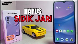 Cara Menghapus Sidik Jari Hp Samsung A15  | Hapus Fingerprint Samsung | Hapus Sidik Jari Hp Samsung