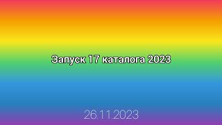 Запуск 17 каталога 2023