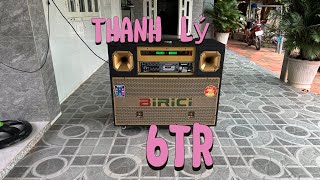 Thanh lý loa kéo điện BIRICI giá  tiểu học alo0946304200