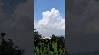 The Beauty of clouds and mountains