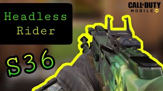 Call Of Duty: Mobile - S36 Headless Rider Gameplay