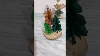 #shorts  Christmas tree:making an easy and beautiful Christmas tree ۲۰۲۳  دسامبر