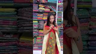 कल्याण मार्केट: काठपदर सिल्क साडी | Mumbai Biggest Saree Wholesaler | Shagun Textile Market 💃🏼