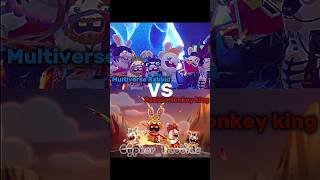 Multiverse Rabbid vs Rabbid Monkey king #1v1 #edit