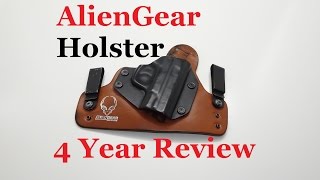 AlienGear Hybrid holster. 4 Years of wear.