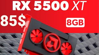 RX 5550 XT 8GB В 2023 ГОДУ | RX 5550 XT GAMEPLAY В ПОПУЛЯРНЫХ ИГРАХ | RADEON RX 5500 XT ИЗ КИТАЯ 85$