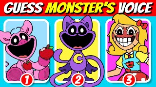 🎤🔊 MISS DELIGHT? Guess the Smiling Critters Voice (Poppy Playtime Characters 3)