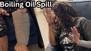 Hot Boiling Oil Spill Disaster! 😱🔥"