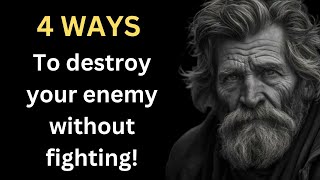 4 WAYS To Destroy Your Enemy Without Fighting! Wise Quotes About Enemies.