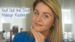 Fast Out the Door Makeup Tutorial