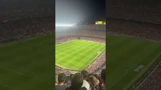 Watching a game at the Camp Nou is definitely one for the bucket list 😍🇪🇸