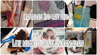 Ramadan 2nd last friday ||late night ice-cream cravings||vlogs by Mehwish #ramadanvlog