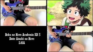 [TABS] Boku no Hero Academia ED 3 - 「Datte Atashi no Hero」 Guitar Cover