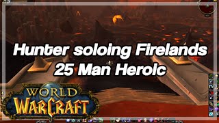 [World of Warcraft] Hunter soloing Firelands 25 Man Heroic, all bosses